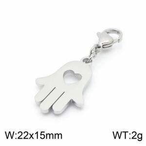 Stainless Steel Charms with Lobster - KLJ7006-Z