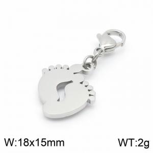 Stainless Steel Charms with Lobster - KLJ7007-Z