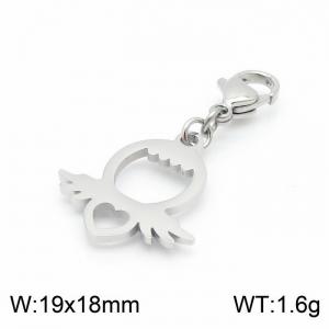 Stainless Steel Charms with Lobster - KLJ7010-Z