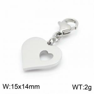 Stainless Steel Charms with Lobster - KLJ7011-Z