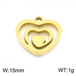 Stainless Steel Charms - KLJ7768-Z