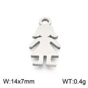 Stainless Steel Charms - KLJ7812-Z