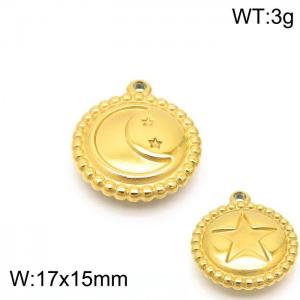 Stainless Steel Charms - KLJ7814-Z