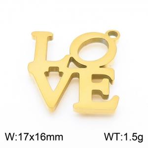 Stainless Steel Charms - KLJ7973-Z
