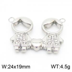 Stainless Steel Charms - KLJ8035-Z