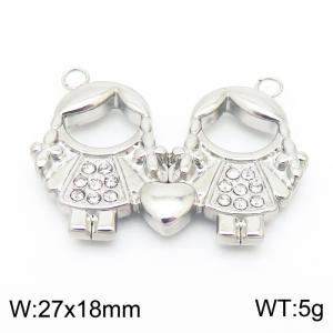 Stainless Steel Charms - KLJ8039-Z