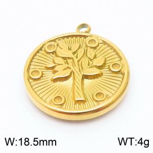 Stainless Steel Charms - KLJ8474-Z