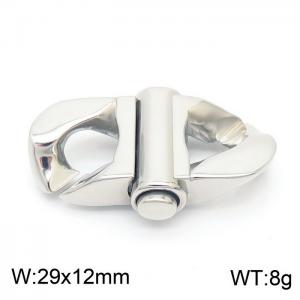Creative and fashionable titanium steel diamond buckle accessories - KLJ8506-Z