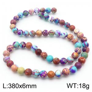 6mm bead loose bead DIY jewelry accessories - KLJ8805-Z