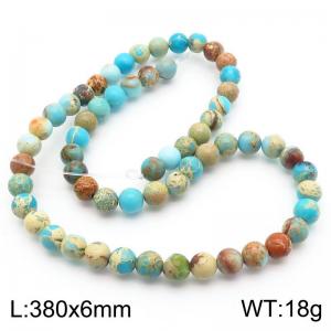 6mm bead loose bead DIY jewelry accessories - KLJ8807-Z