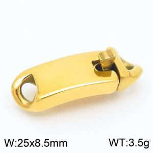 Stainless Steel Lockhead Accessories Gold Color - KLJ9118-Z