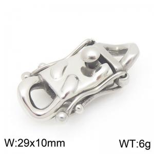 10mm Stainless Steel Lockhead Accessories Silver Color - KLJ9214-CALY