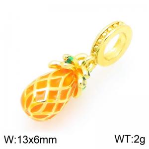 Copper Pineapple Charm - KLJ9268-ZBL