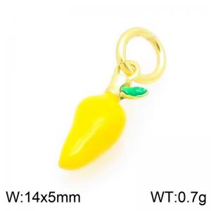 Copper Yellow Chilli Charm - KLJ9281-ZBL