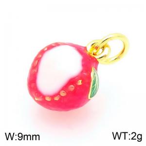 Copperl Litchi Charm - KLJ9285-ZBL