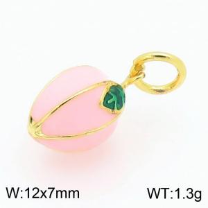 Copper Pink Star Fruit Charm - KLJ9302-ZBL