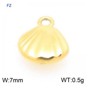 Stainless steel three-dimensional shell accessories - KLJ9409-Z