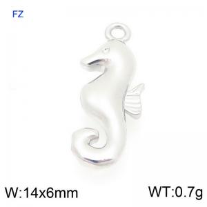 Stainless steel three-dimensional seahorse accessories - KLJ9410-Z