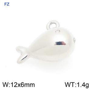 Stainless steel three-dimensional sea fish accessories - KLJ9418-Z