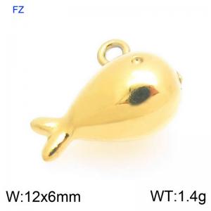Stainless steel three-dimensional sea fish accessories - KLJ9419-Z