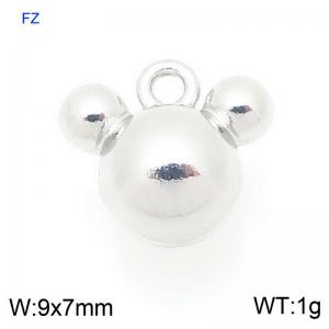 Stainless steel round mouse head accessory - KLJ9422-Z
