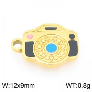 Stainless steel color camera gold-plated accessories - KLJ9600-ZLA