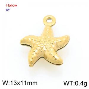 Stainless steel starfish accessories - KLJ9657-Z