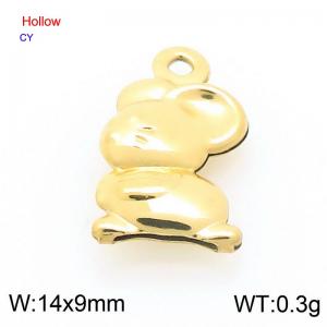 Stainless steel cute little mouse accessory - KLJ9659-Z