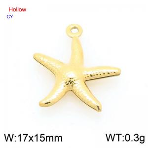 Stainless steel starfish accessories - KLJ9661-Z