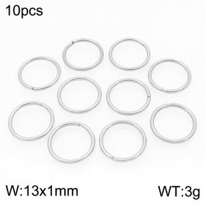 SS Small Circle--13x1mm---10pcs Pirce - KLJ9699-Z