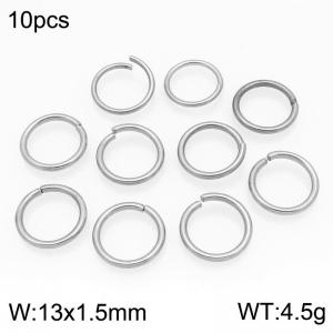 SS Small Circle--13x1.5mm---10pcs Pirce - KLJ9700-Z