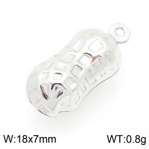 Stainless Steel Peanut Charm - KLJ9719-Z