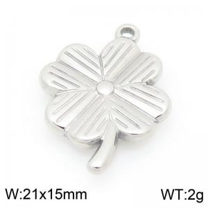 21X15mm Stainless Steel Clove Charm - KLJ9968-Z