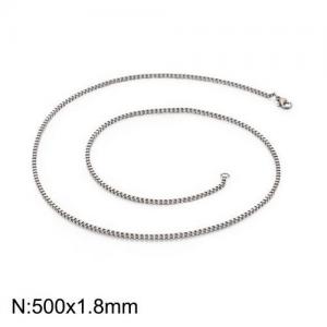 Staineless Steel Small Chain - KN107401-Z