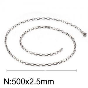 Staineless Steel Small Chain - KN107412-Z