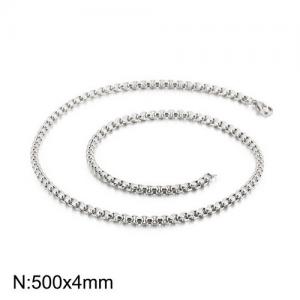 Stainless Steel Necklace - KN107433-Z