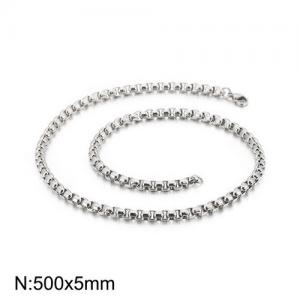 Stainless Steel Necklace - KN107434-Z