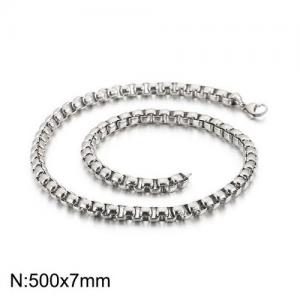 Stainless Steel Necklace - KN107436-Z