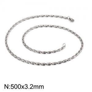Stainless Steel Necklace - KN107450-Z