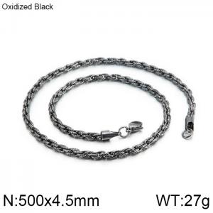 Stainless Steel Necklace - KN107679-KFC