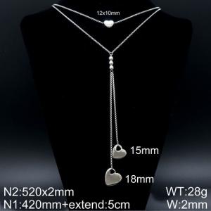 Stainless Steel Necklace - KN107910-Z