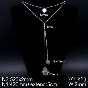 Stainless Steel Necklace - KN107914-Z