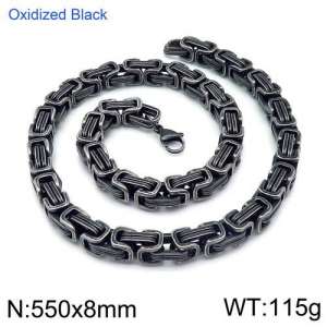 Stainless Steel Necklace - KN108160-Z