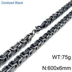 Stainless Steel Necklace - KN108168-Z