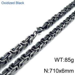 Stainless Steel Necklace - KN108170-Z