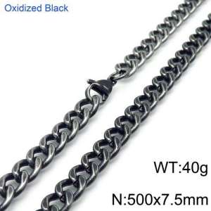 Stainless Steel Necklace - KN108194-Z