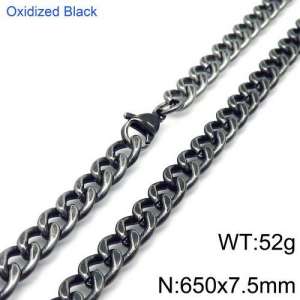 Stainless Steel Necklace - KN108197-Z