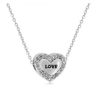 Stainless Steel Necklace - KN108674-PA