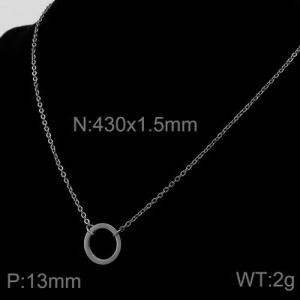 Stainless Steel Necklace - KN108833-Z