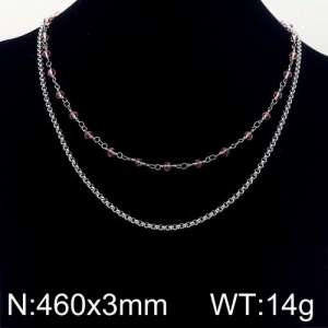 Off-price Necklace - KN109033-ZC
